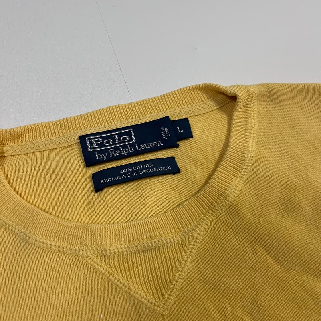 100 폴로 랄프로렌 코튼 니트  상품이미지2