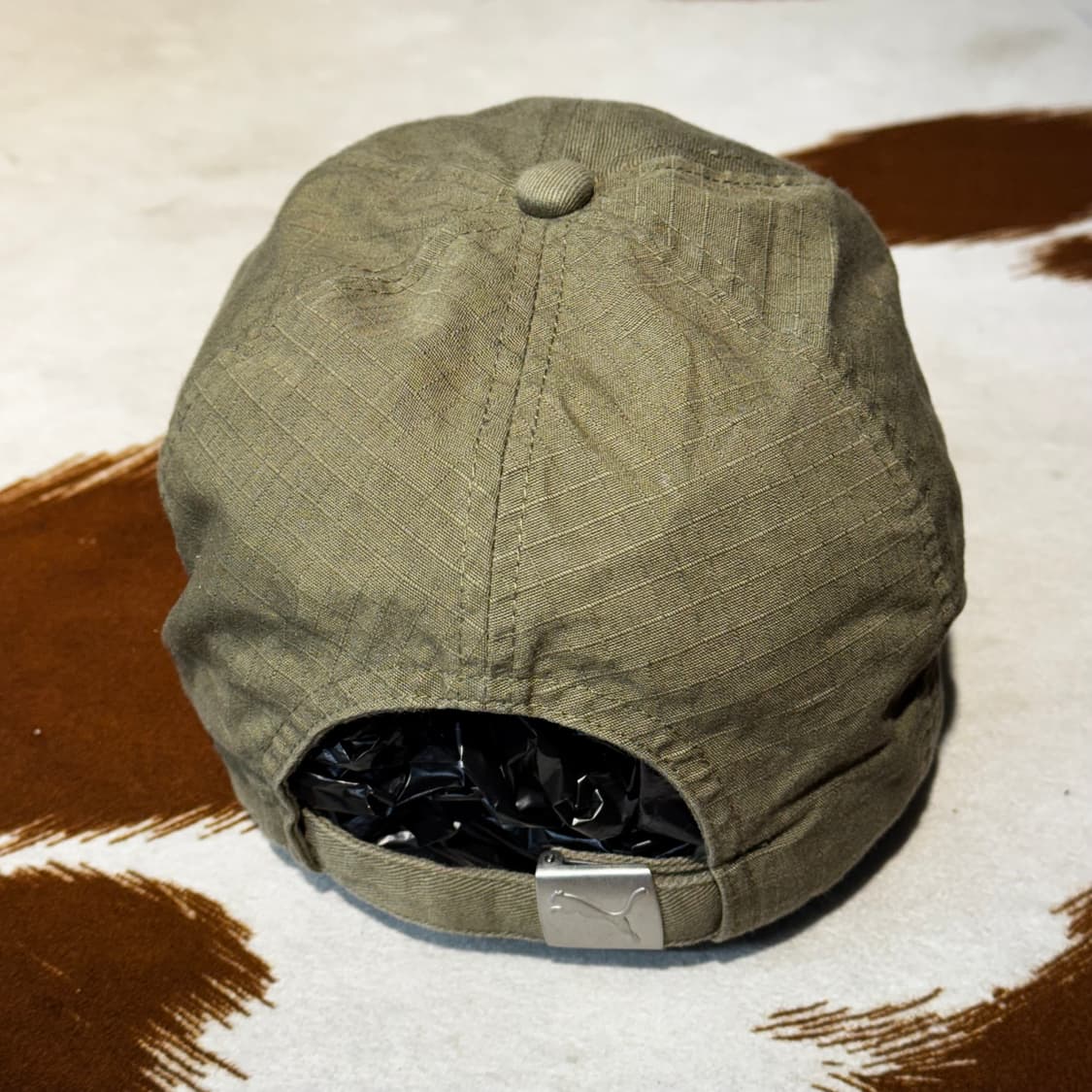 Puma 푸마 립스탑 밀리터리 볼캡 (OS) 카키 상품이미지6