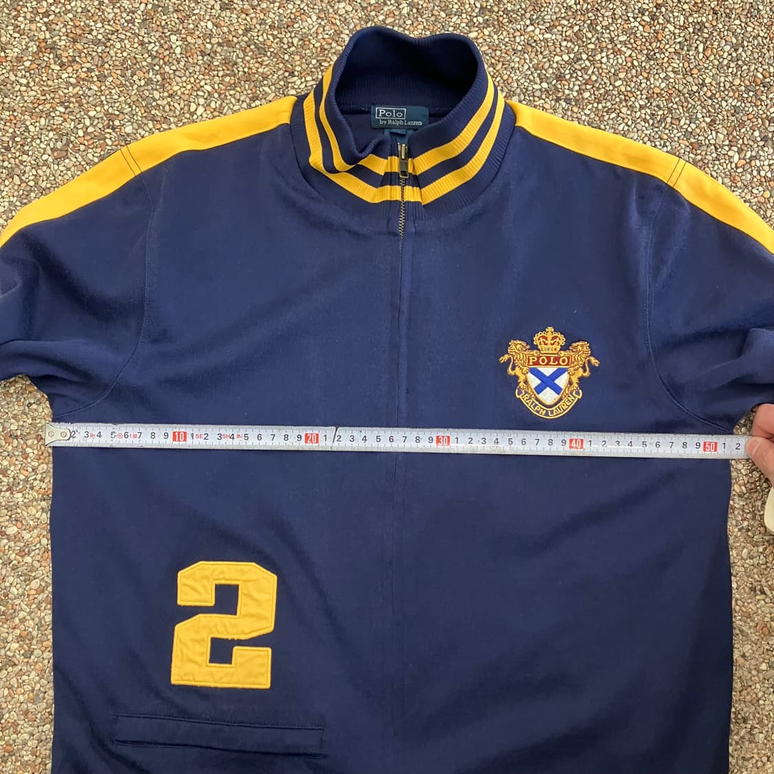 109 폴로 트랙탑 집업 져지 네이비 상품이미지4