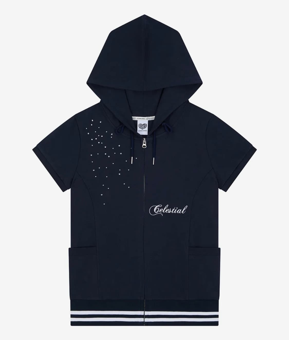 SY ANGEL HOOD ZIP UP(NAVY) 상품이미지1