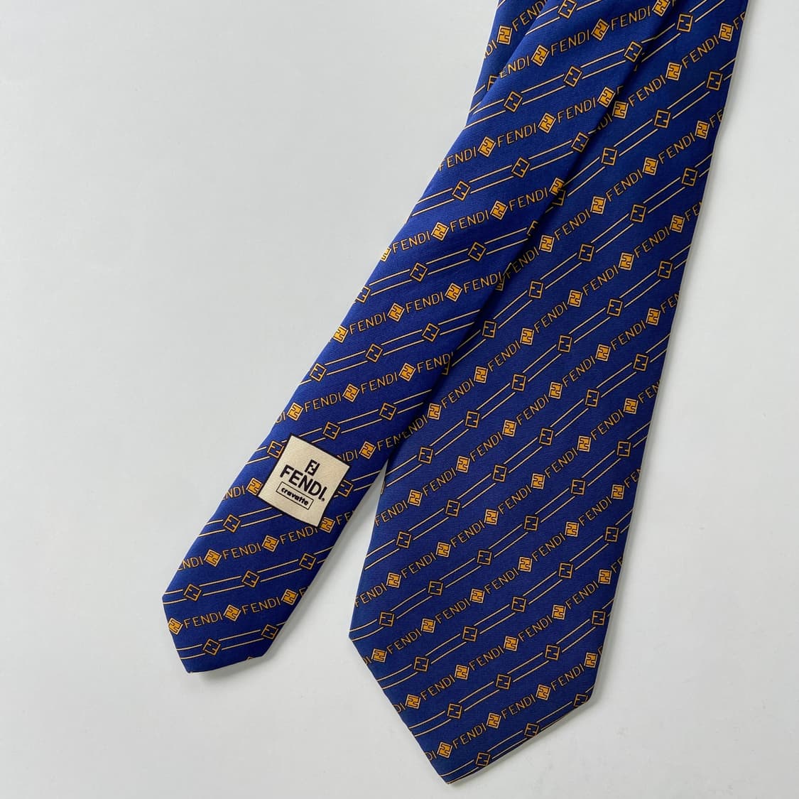펜디 (FENDI) 영문모노그램 정품 명품 넥타이 상품이미지3