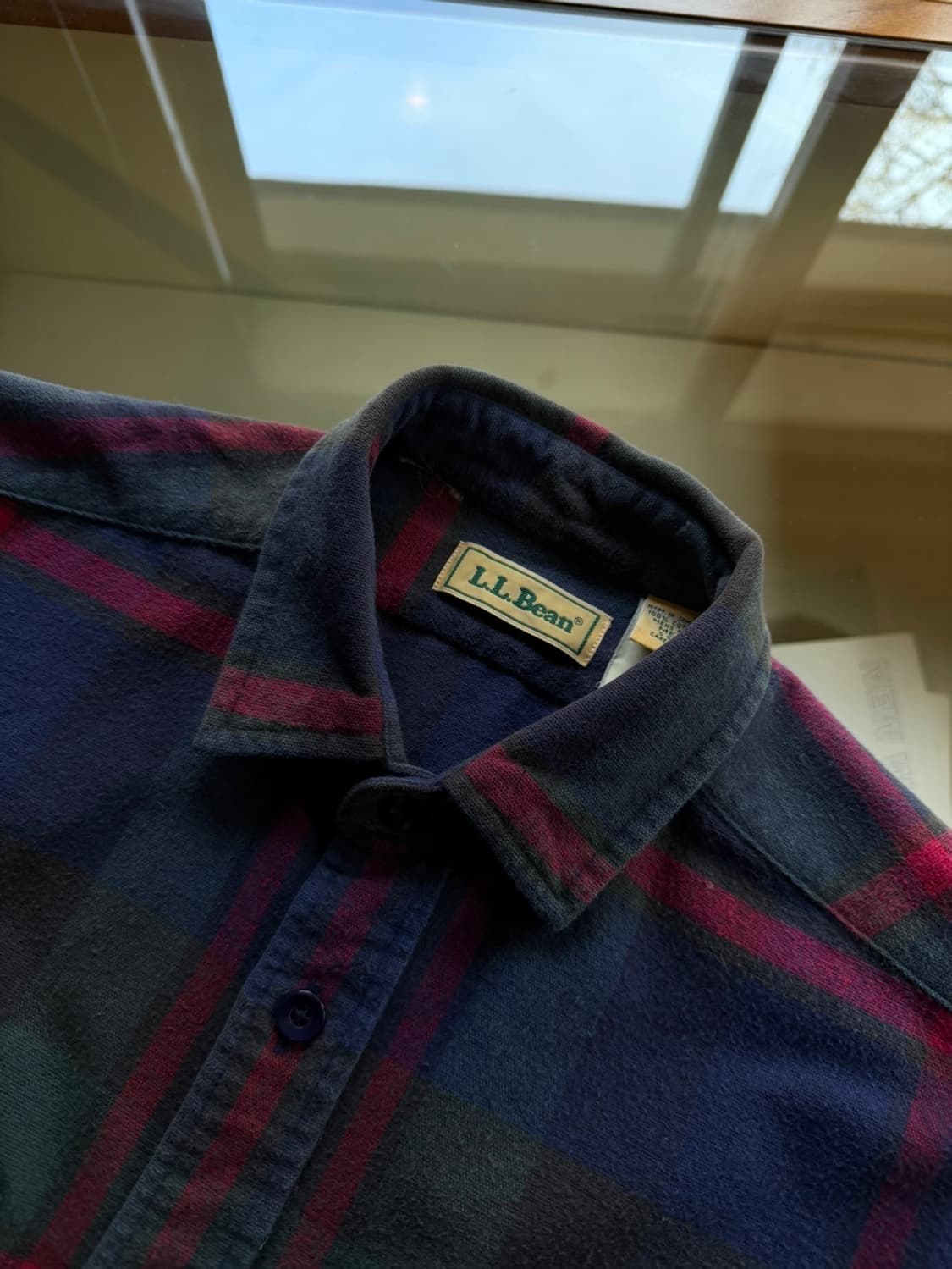 엘엘빈 플란넬 셔츠 100 상품이미지8