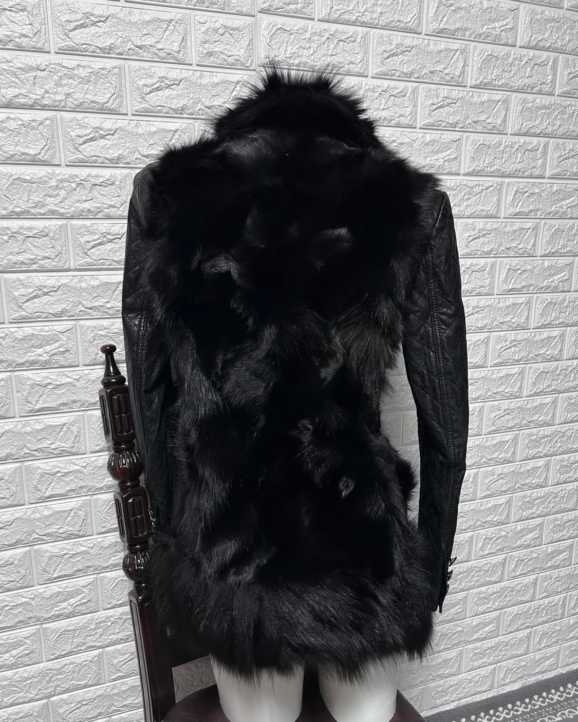 에고이스트 블루퍼 시어링 레더 코트 상품이미지4