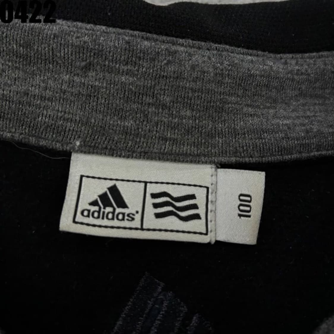 아디다스 블랙 긴팔 폴로티 L 상품이미지2