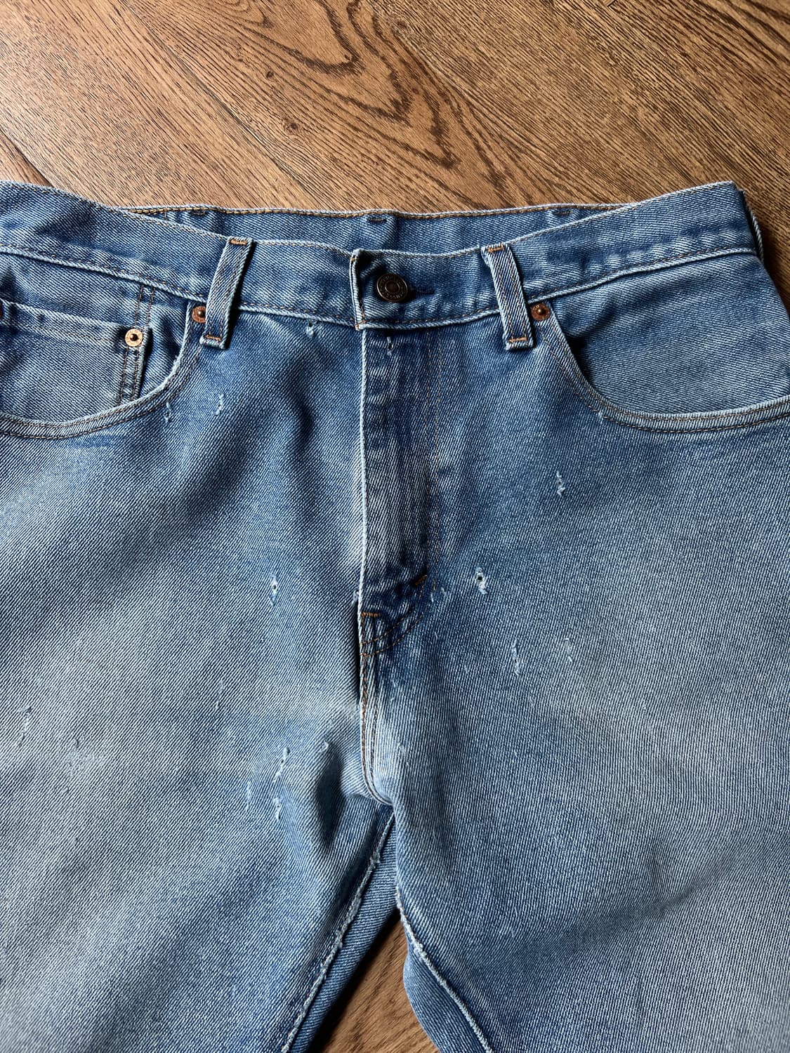 [33]리바이스 517 빈티지 데미지드 스트레치 플레어진 F27 상품이미지3
