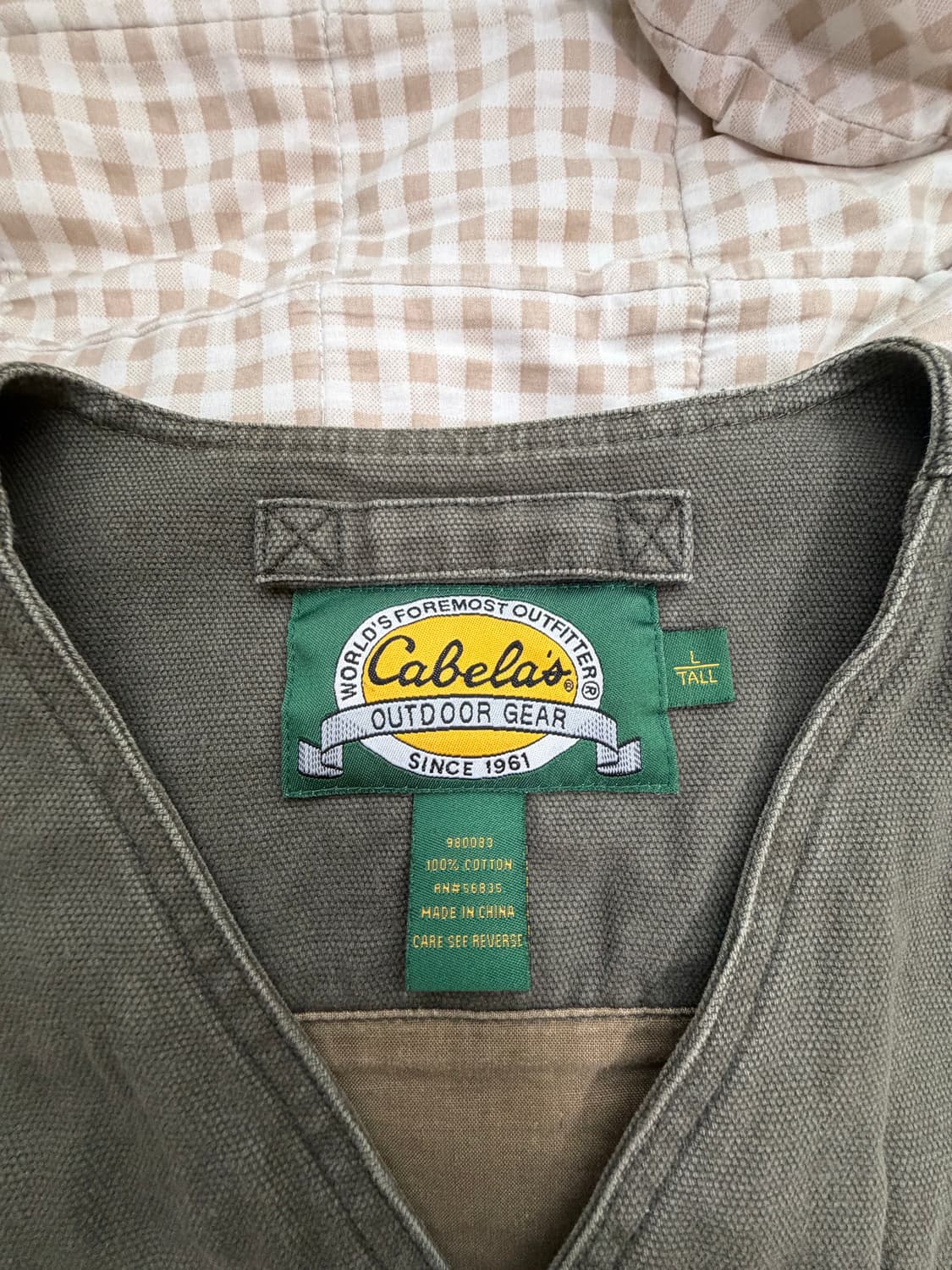 빈티지 cabela's 워크베스트 상품이미지6