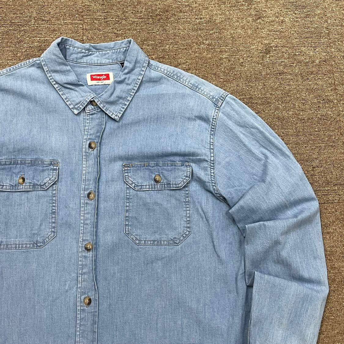 (XL) Wrangler 랭글러 데님 셔츠 상품이미지3