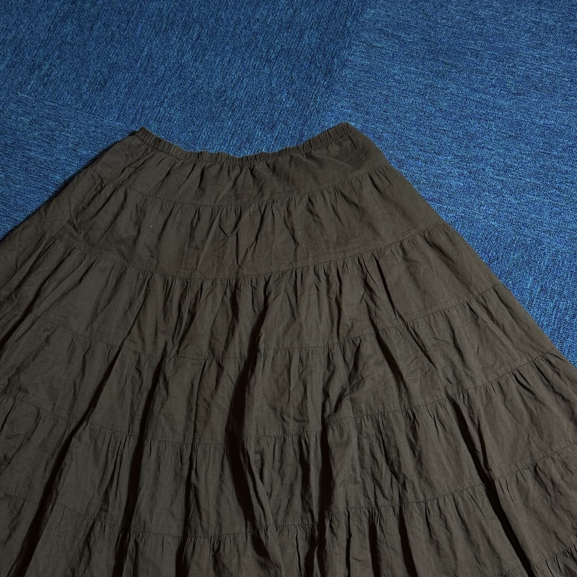 빈티지 브라운 롱스커트 상품이미지2