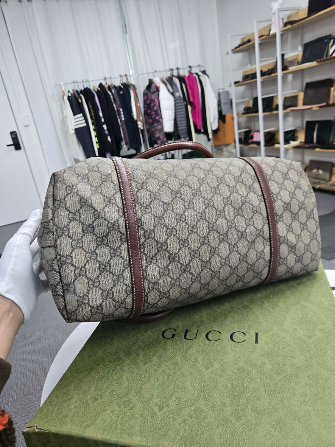 [A급컨디션]구찌 시그니처 토트백 상품이미지5