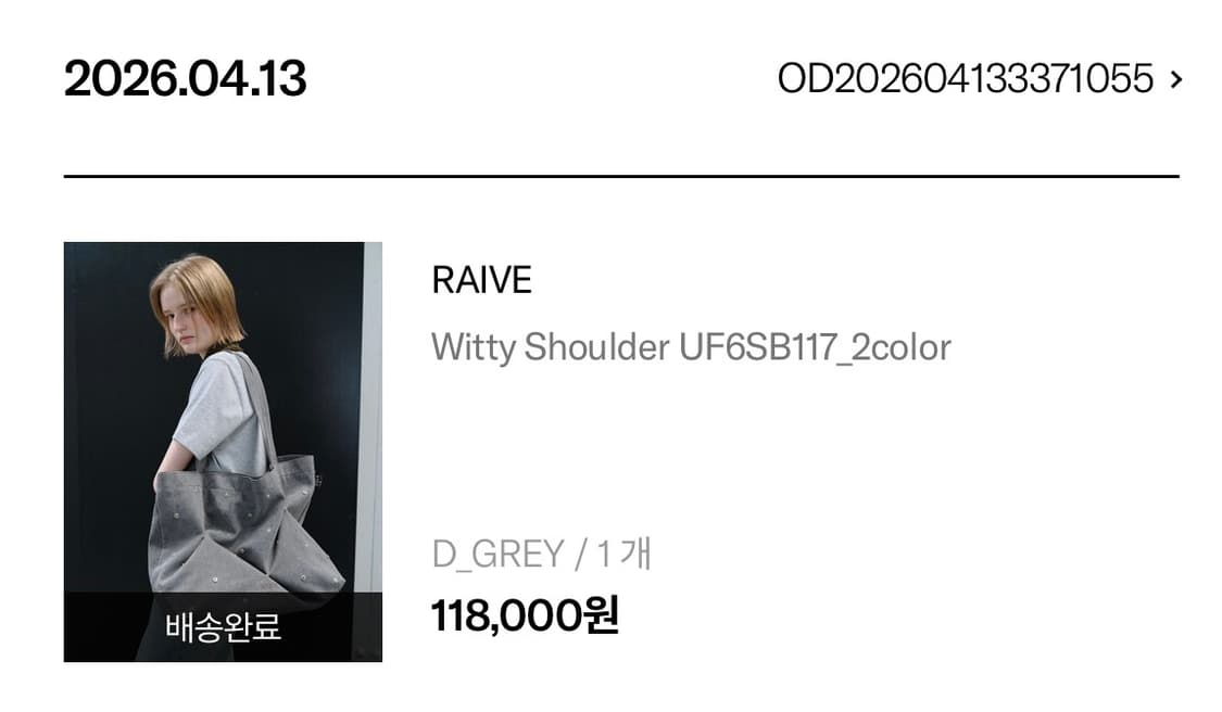 레이브 위티 숄더백 상품이미지3