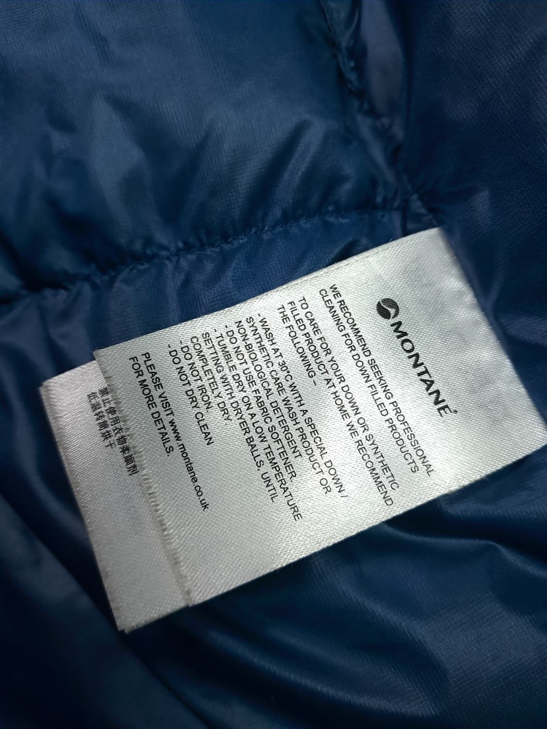 새제품 오리지날 몬테인 알파인 850 구스 다운파카 상품이미지7