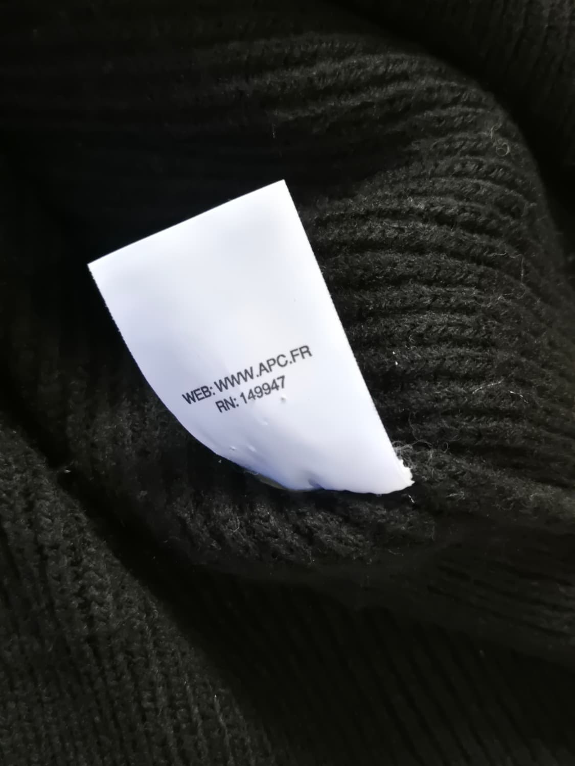 아페세 apc 하프집업 니트  상품이미지4