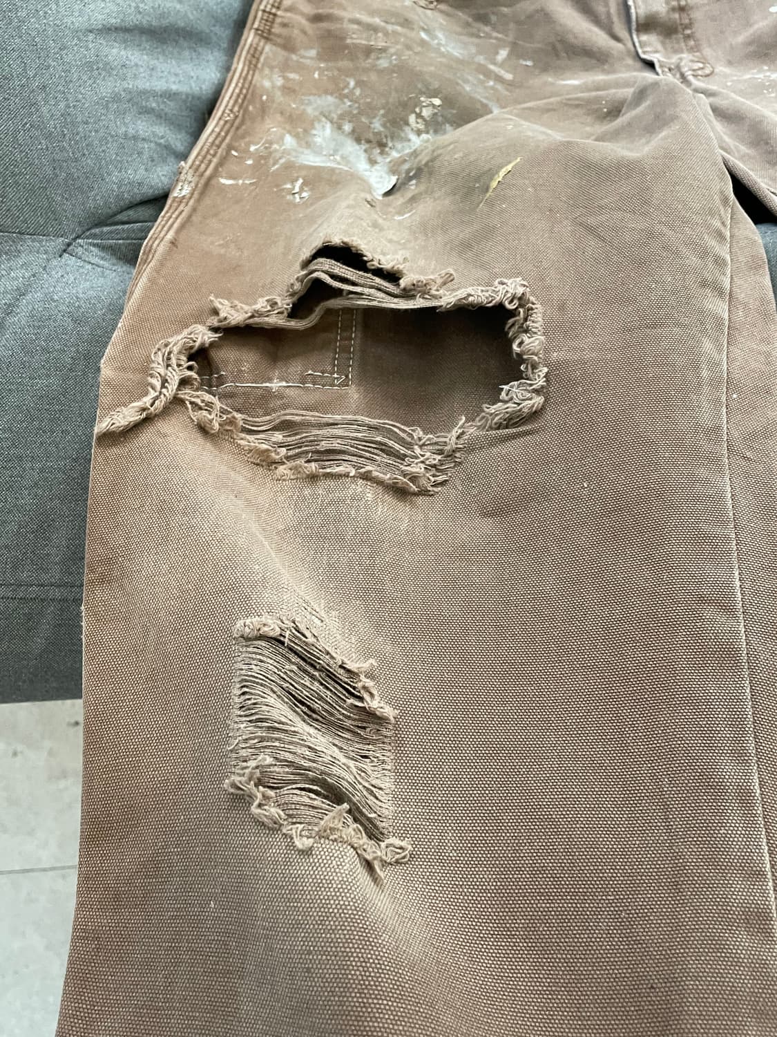 디키즈 브라운 워크 팬츠바지 상품이미지4