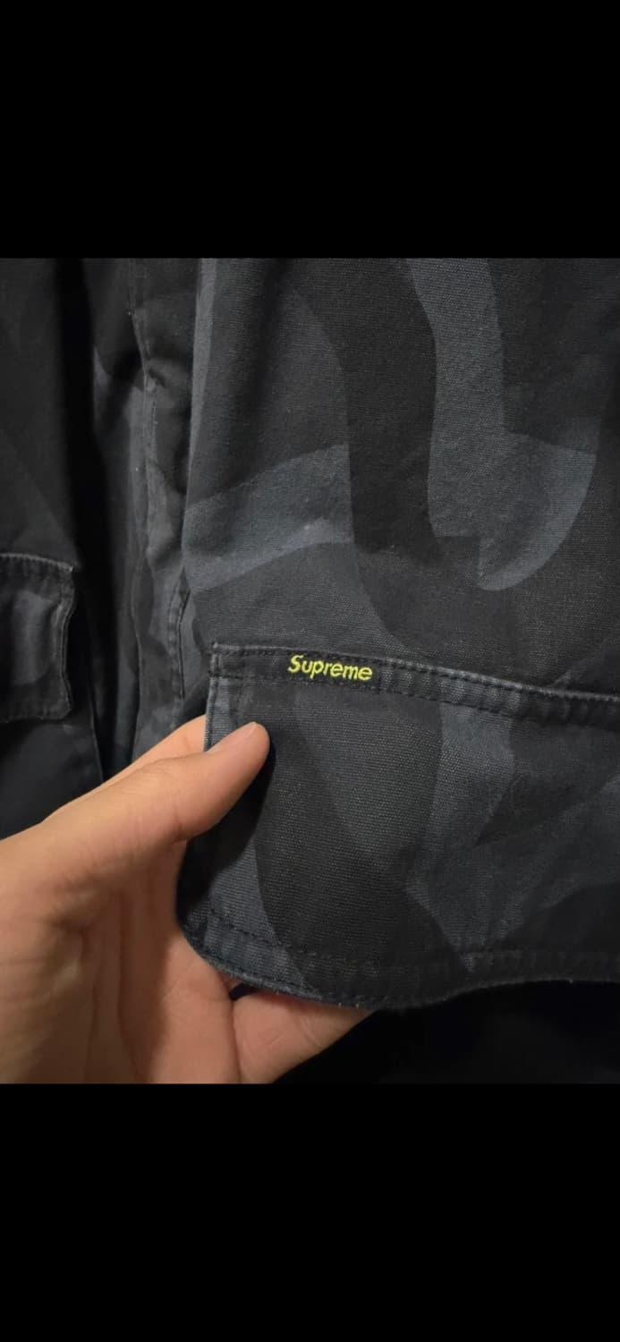 슈프림 [새상품급.정품] 리버시블 패딩 (시세 95만) 워크 코치자켓 L 상품이미지8