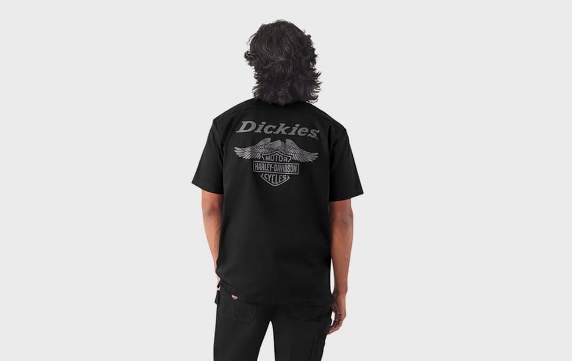 디키즈-할리데이비슨 콜라보 워크셔츠 상품이미지2