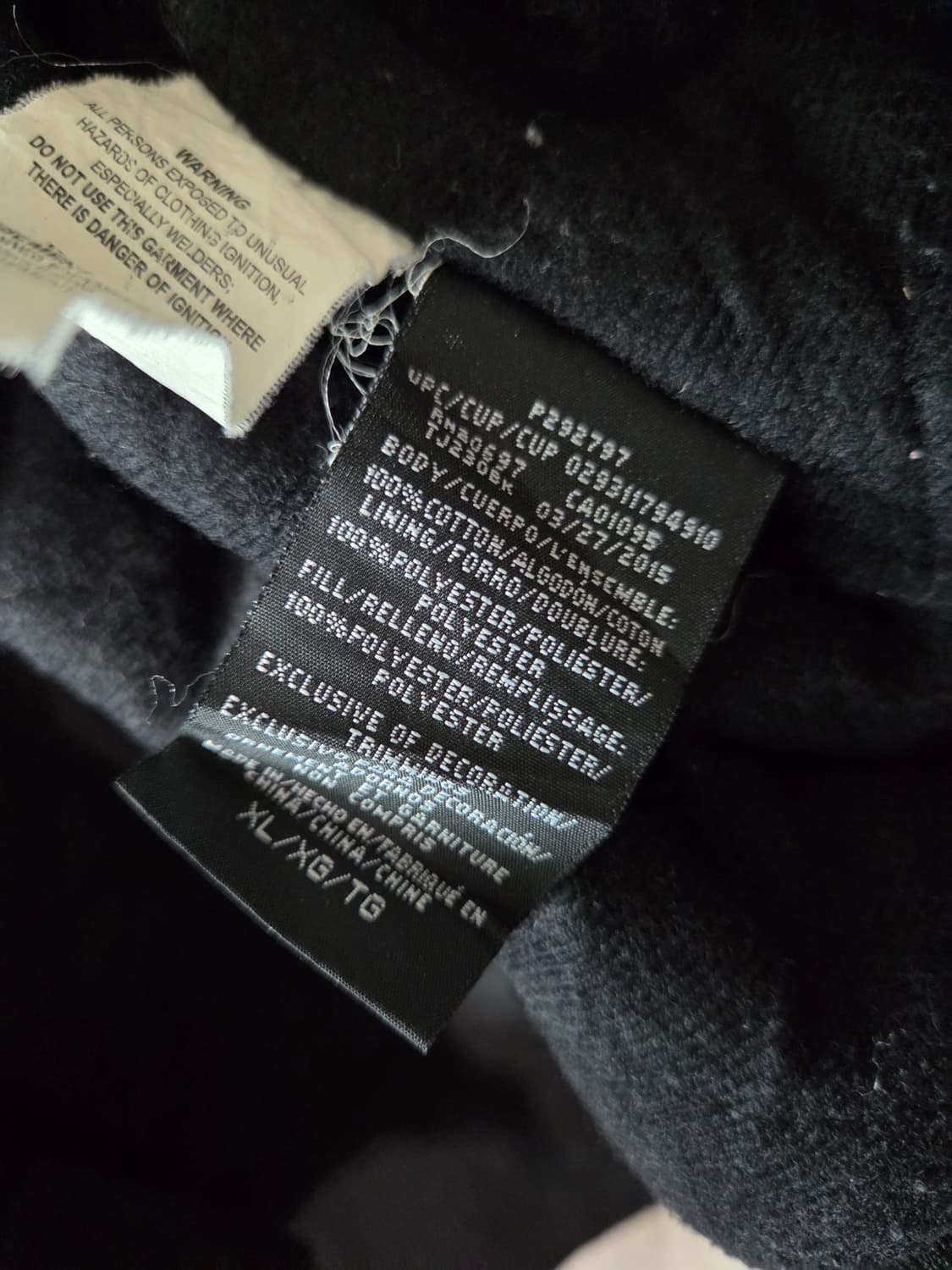 디키즈 후드 액티브 워크 자켓 블랙 XL(105~110) 상품이미지7