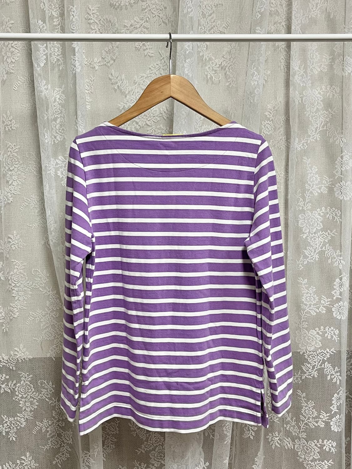 38) 럭키슈에뜨 보트넥 스트라이프 티셔츠 상품이미지2