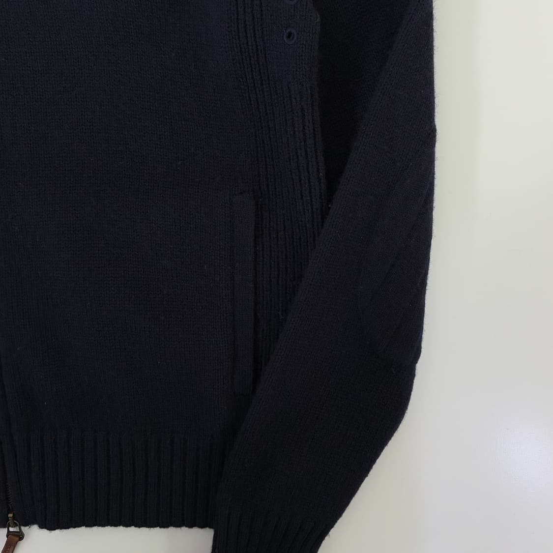 Polo 폴로 랄프로렌 크러스트 polo rl 램스울 2-way 집업 가 상품이미지4