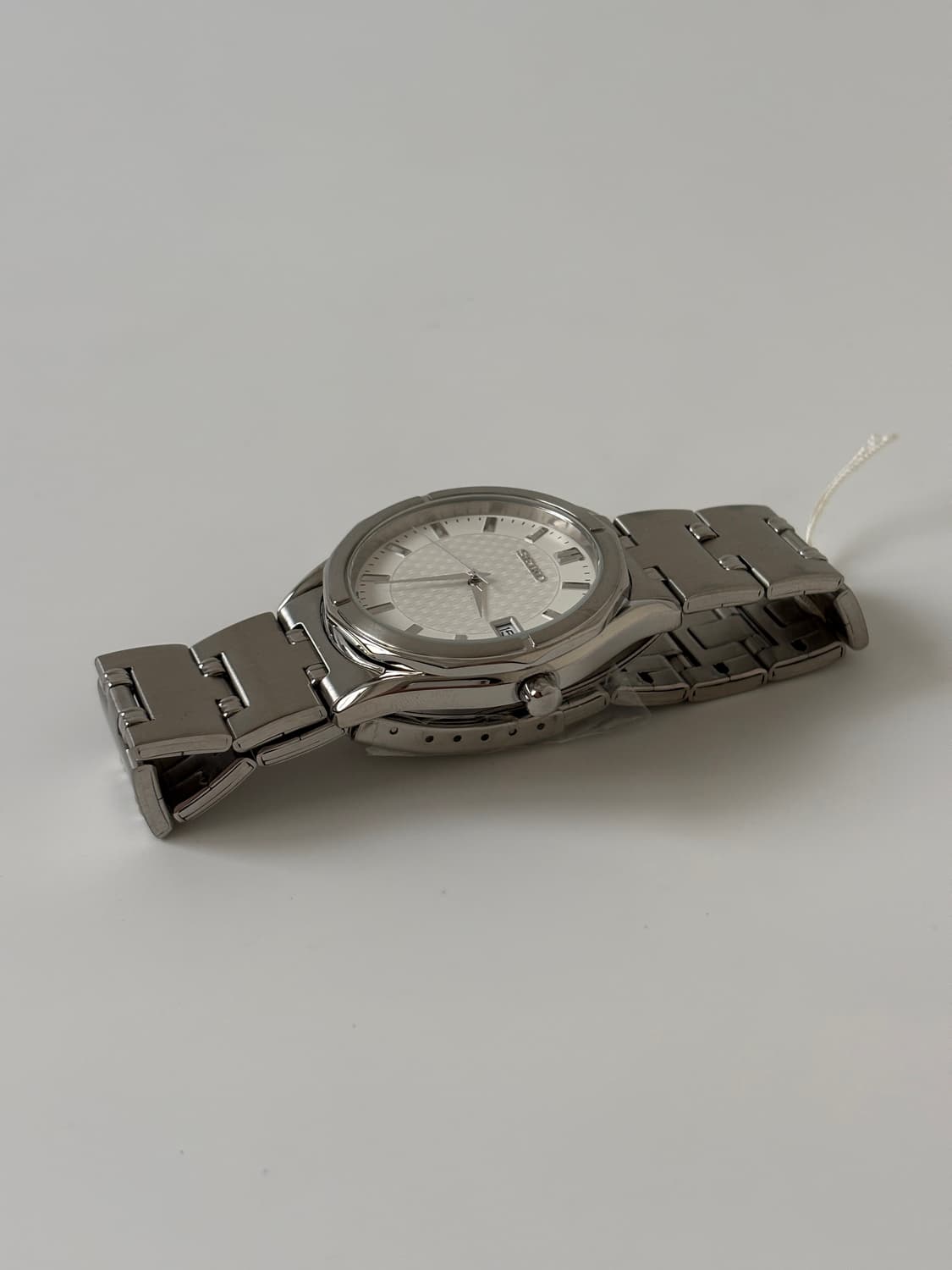 1990s White Dial Silver Quartz 상품이미지5