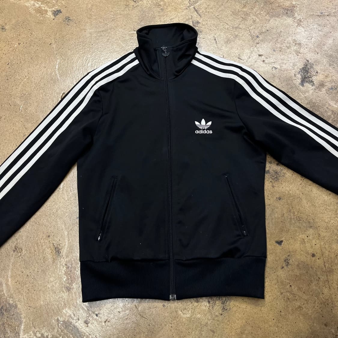 [정품/90] 아디다스 삼선 트랙탑 블랙 검흰 져지 b8 상품이미지3