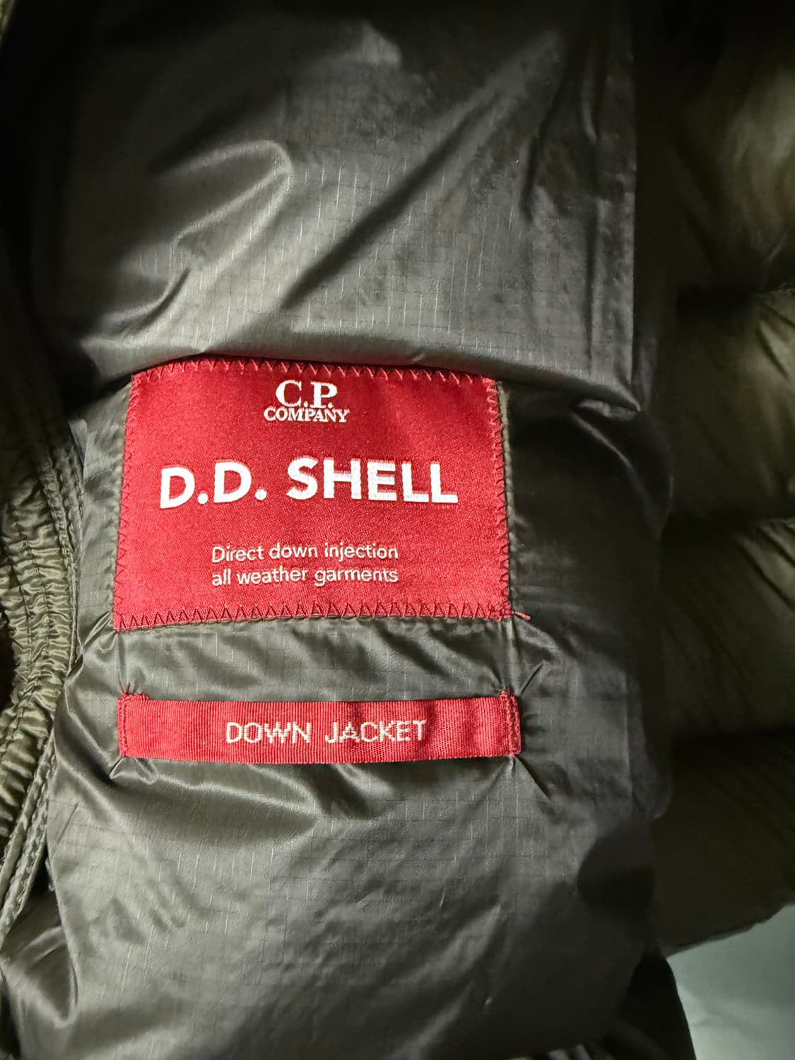 cp컴퍼니 dd쉘 패딩 xxl 상품이미지5