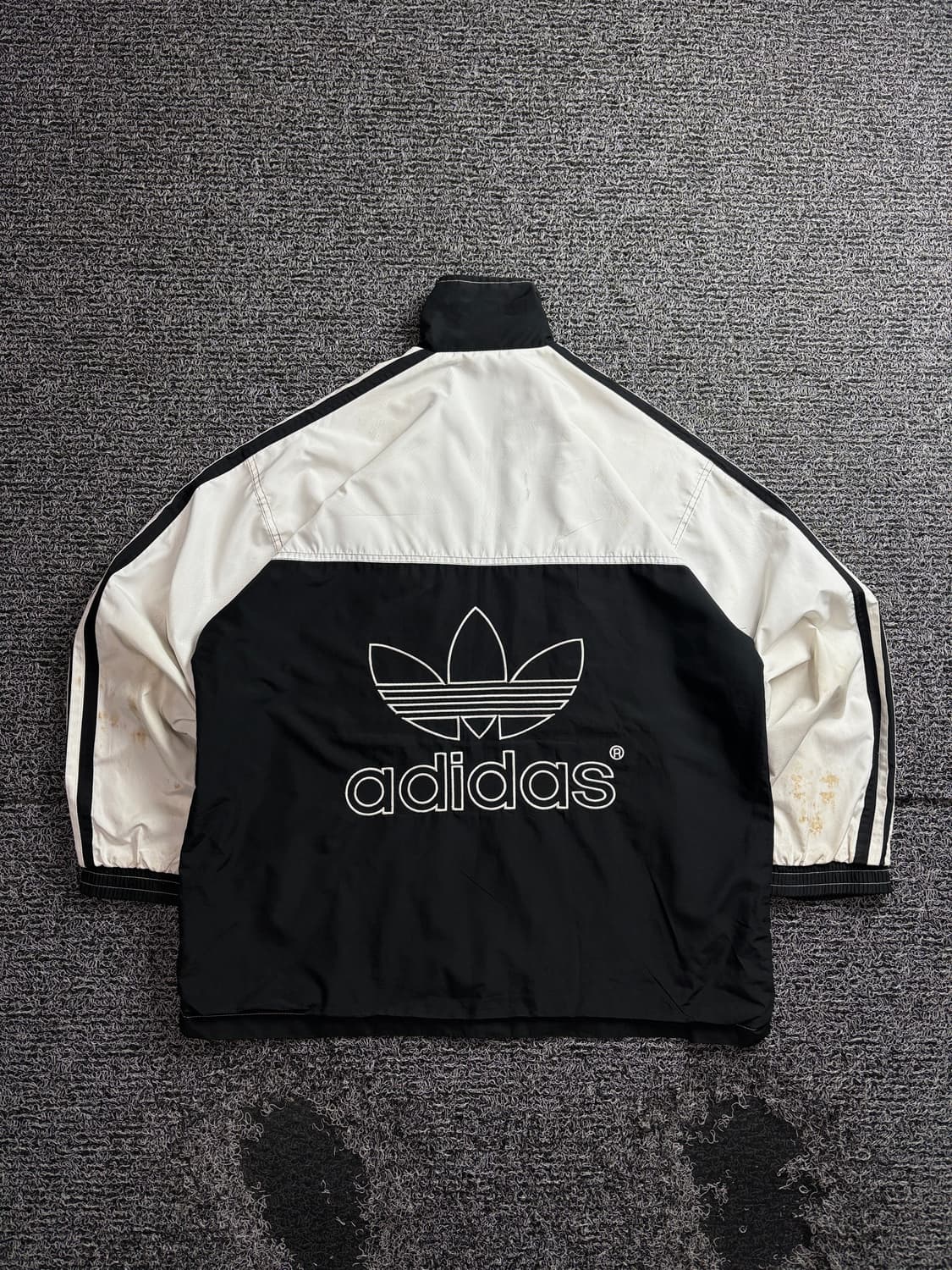 아디다스 올드스쿨 빅로고 사이드라인 자켓 3568 상품이미지5