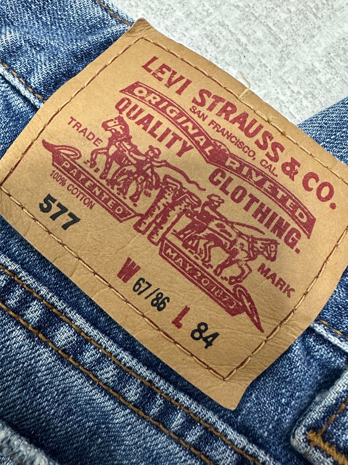 리바이스 577 부츠컷 상품이미지6