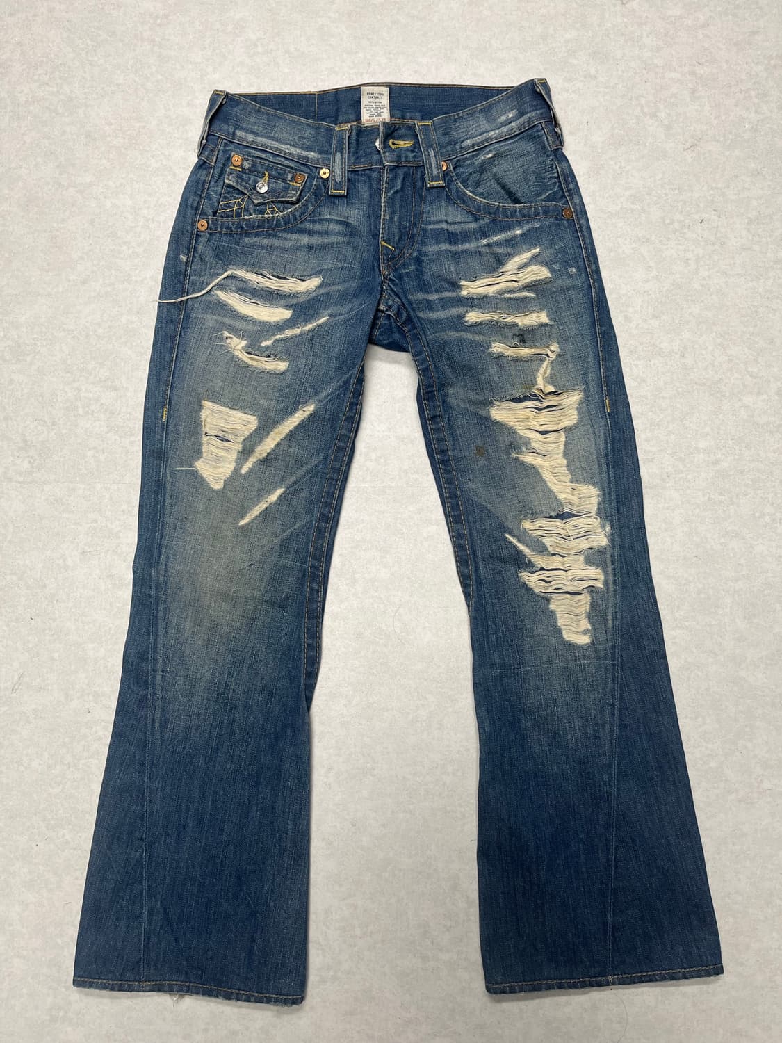 트루릴리전 y2k 부츠컷 데님팬츠 29 상품이미지1