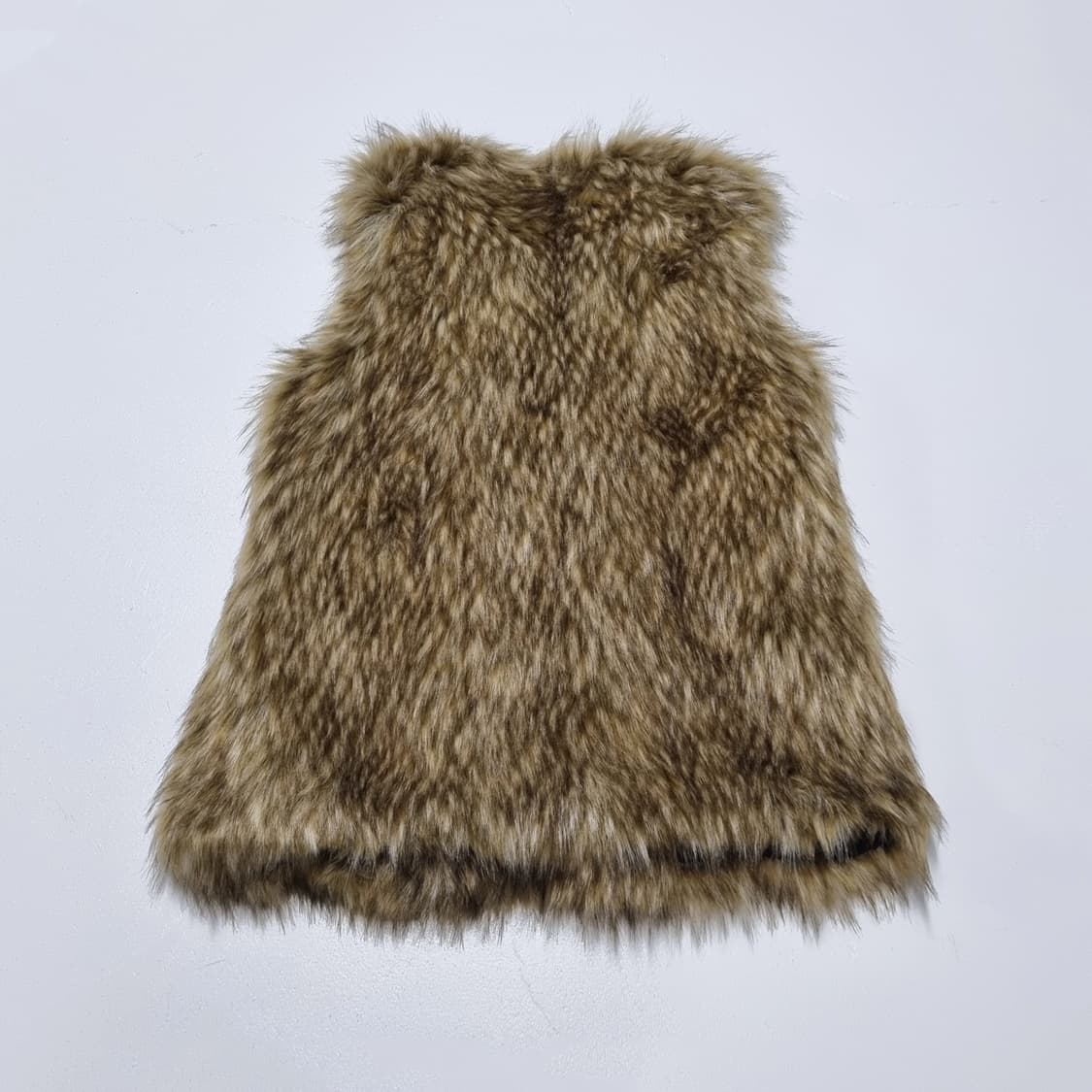 자라 페이크 폭스퍼 베스트 - M 상품이미지2