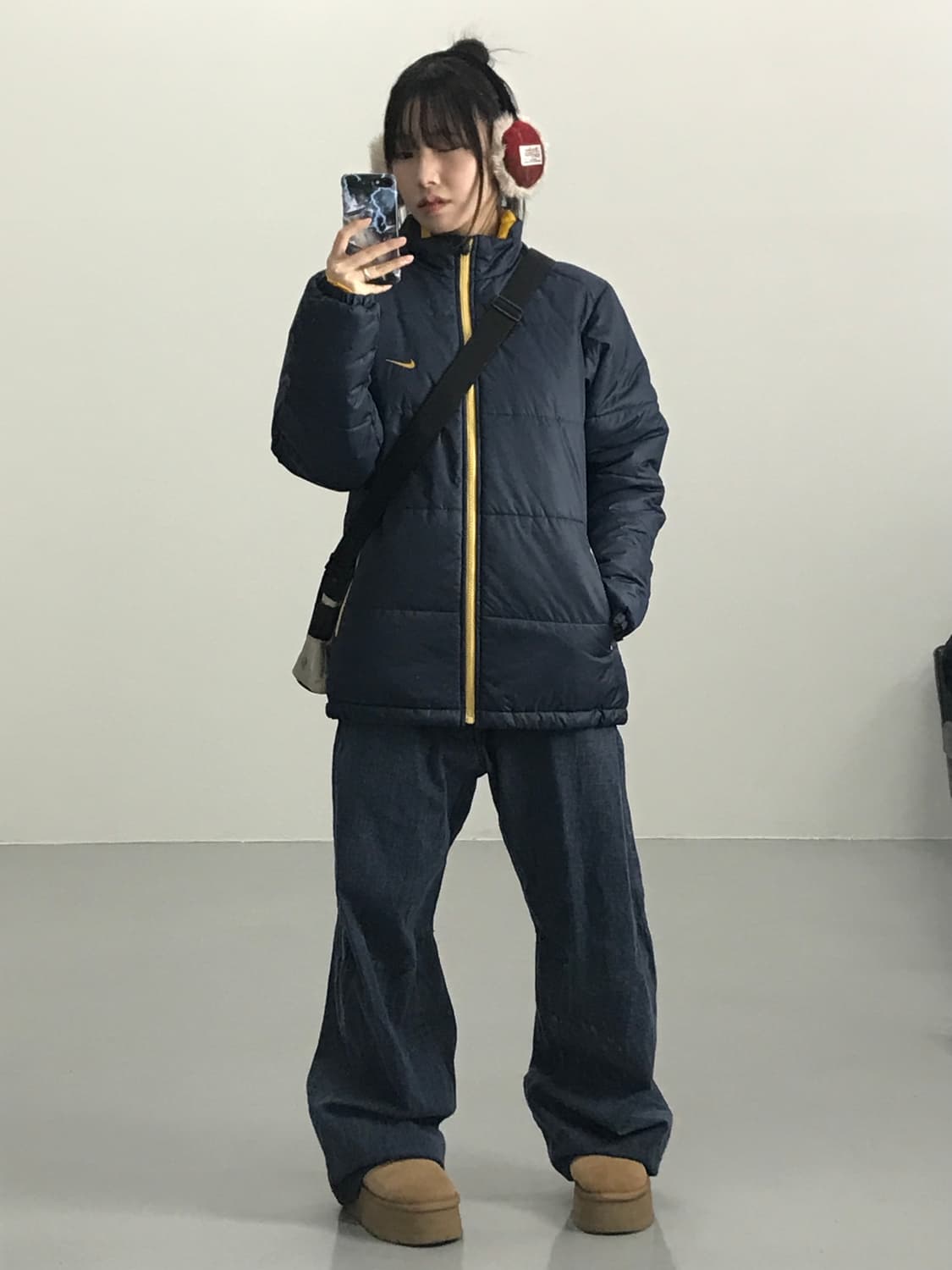 나이키 네이비 패딩 상품이미지1