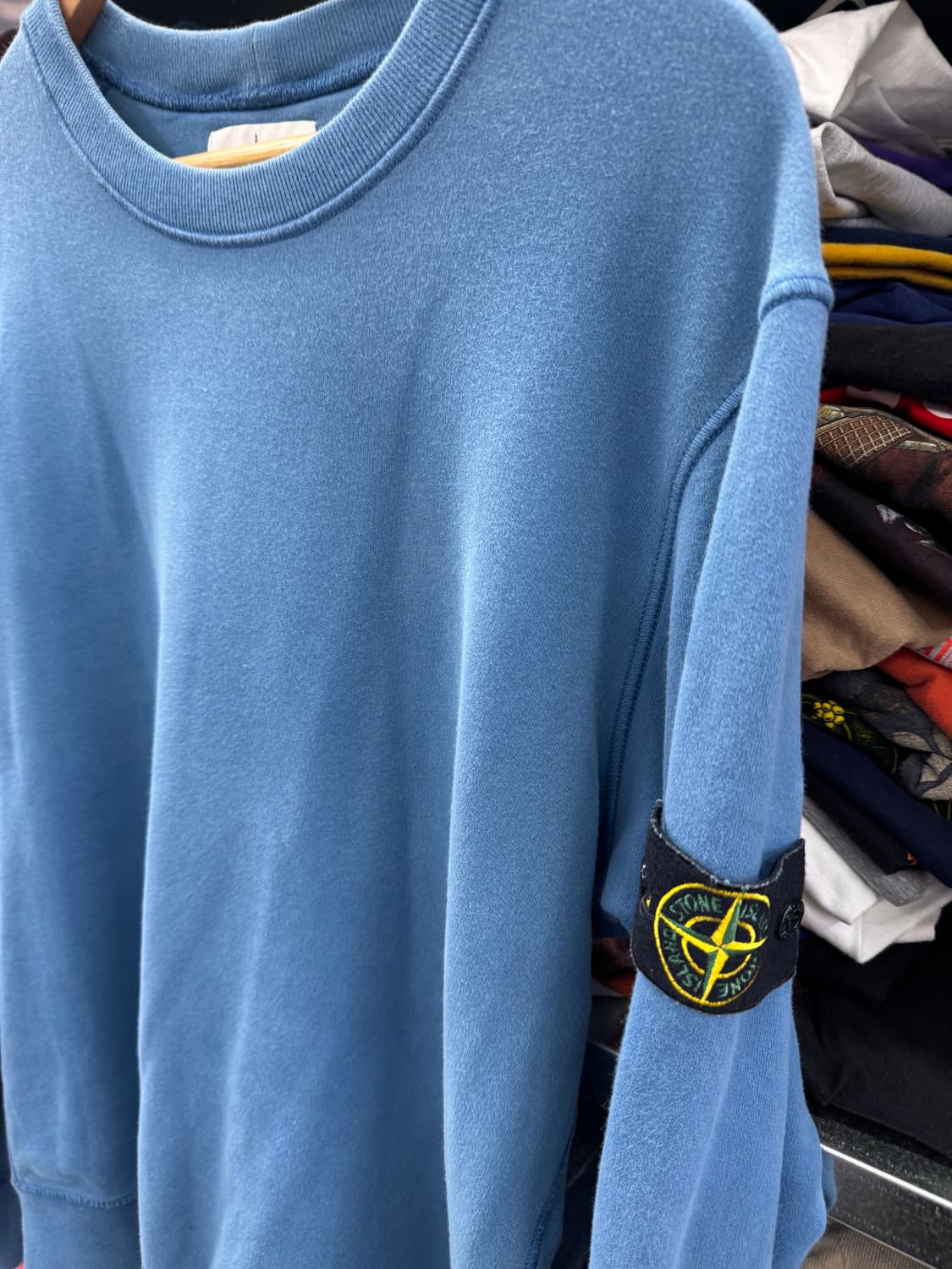 QR정품) 스톤아일랜드 맨투맨 100오버 추천 상품이미지3