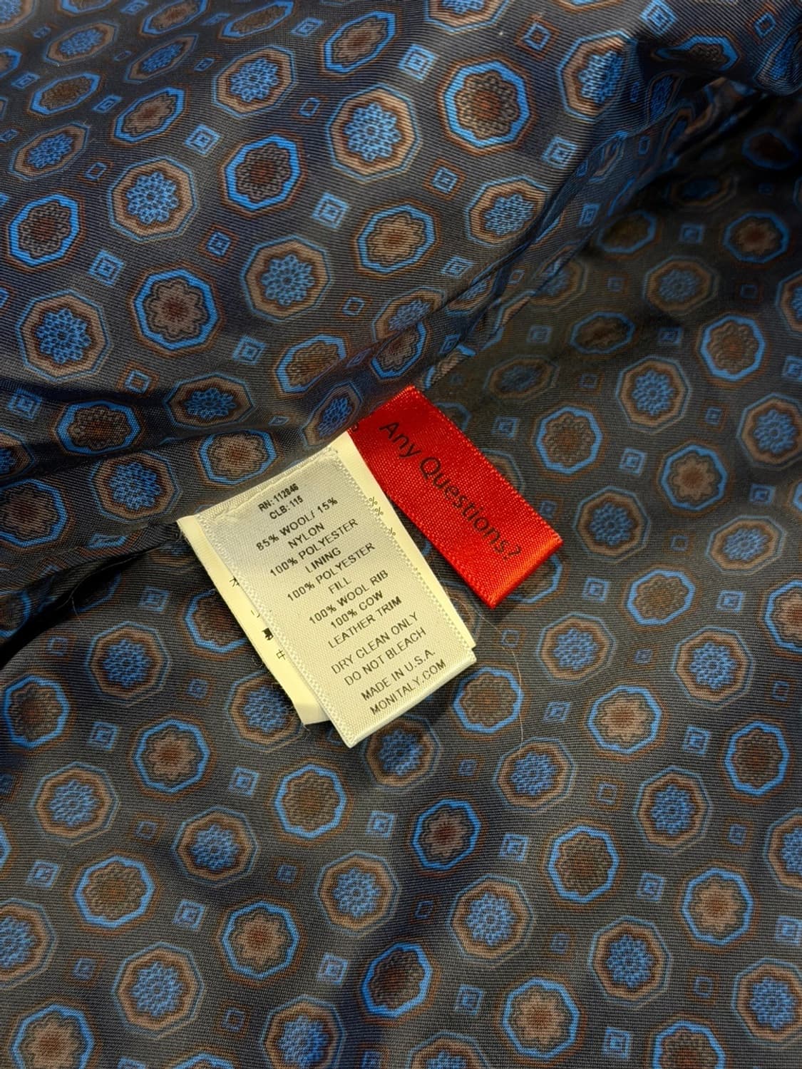 모니탈리 패딩베스트 남성100 상품이미지9