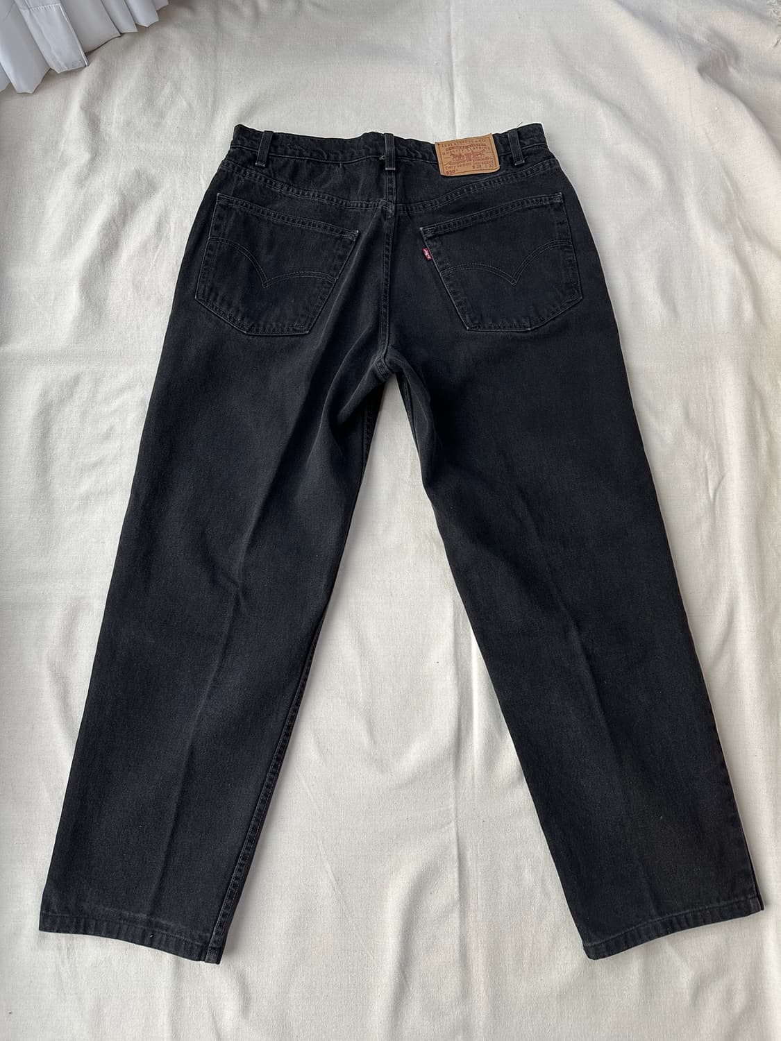 리바이스 550 흑청 데님 팬츠 38 made in Canada 상품이미지6