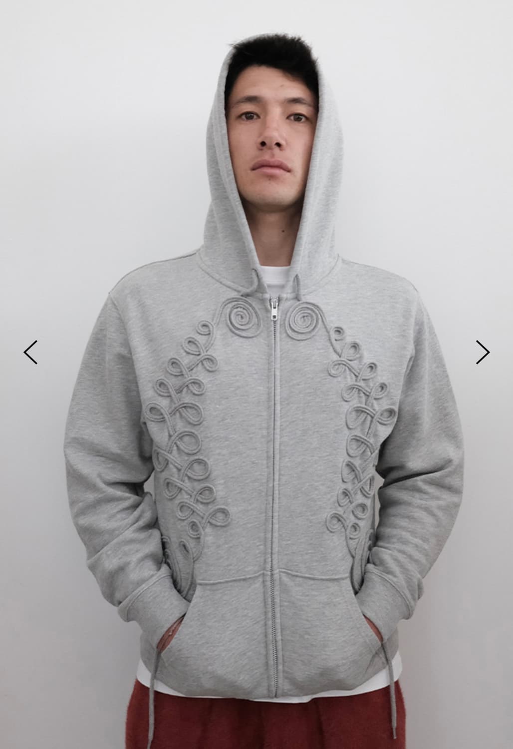 DOESNTMATTER 더즌매터 롱스트링 후디 XL 상품이미지1