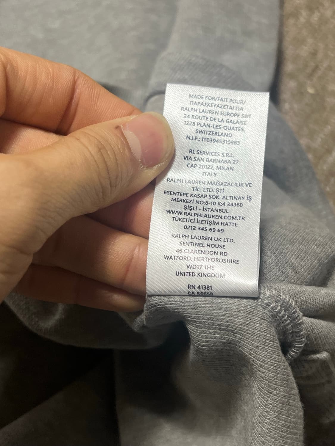 정품) 폴로 랄프로렌 하프집업 S 상품이미지8