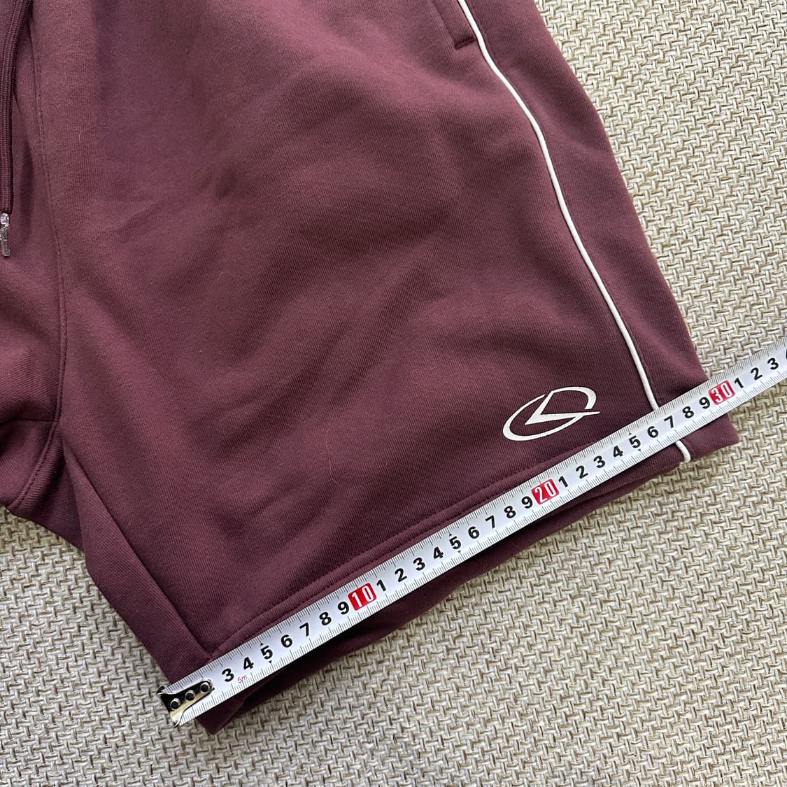 S 코드그라피 트레이닝 쇼츠 버건디 0421D 상품이미지5