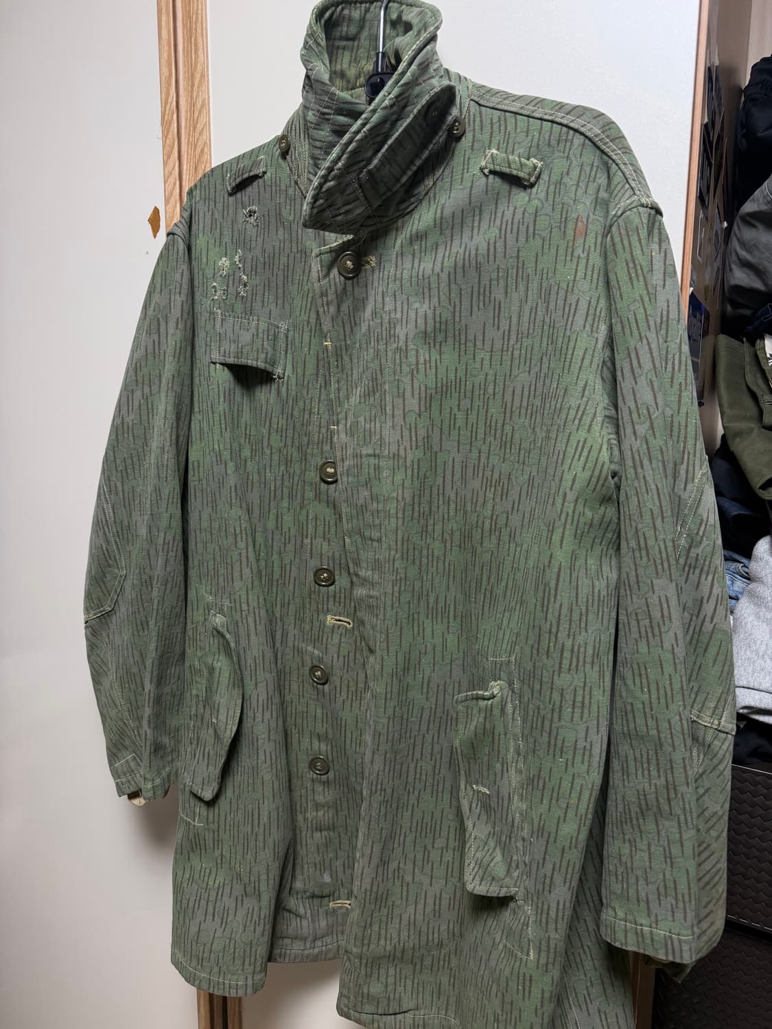 60s 체코 군 m-60 필드 자켓 레인드랍 카모 상품이미지1