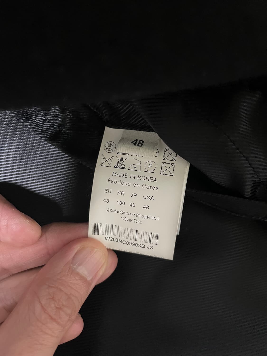 우영미 20fw 로브코트 블랙 상품이미지6