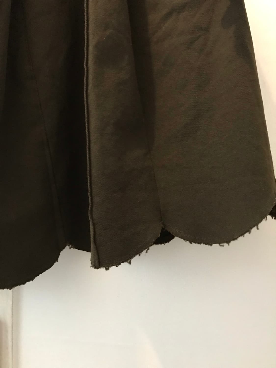 robe de chambre 브라운 플리츠 스커트 상품이미지4