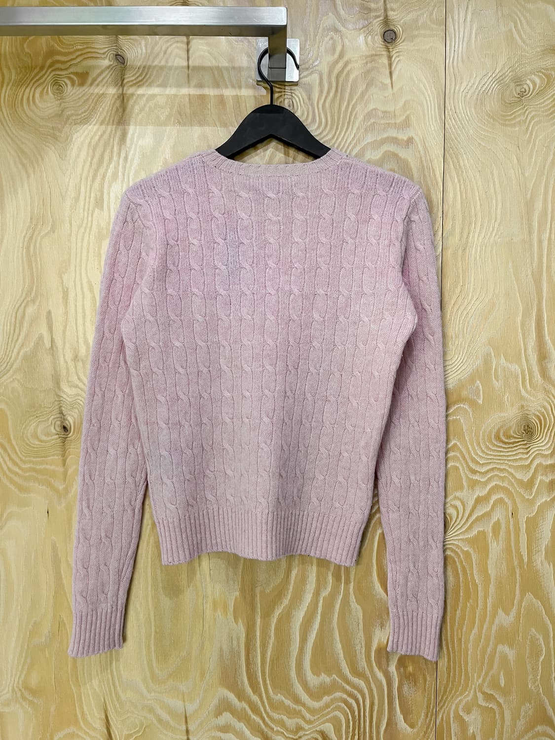 폴로 랄프 로렌 핑크 케이블 스웨터 상품이미지3