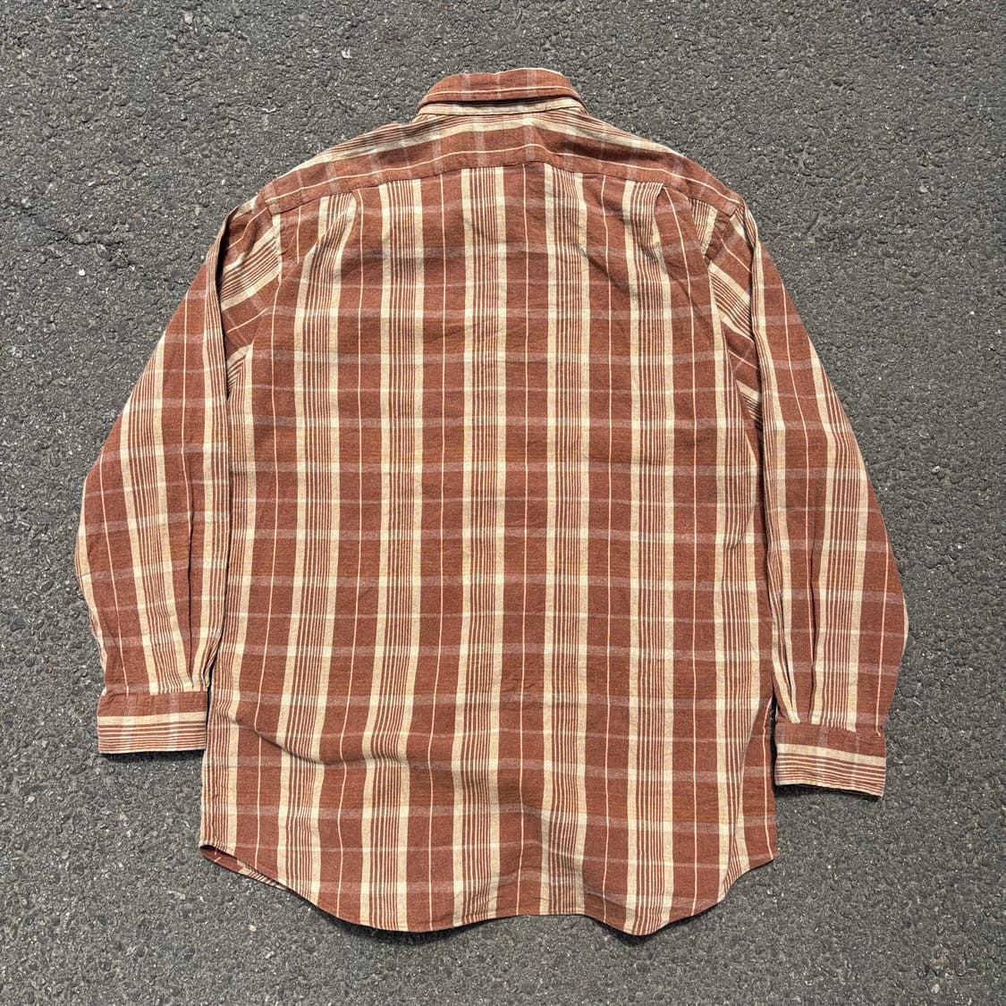 90년대 일본 폴로 랄프로렌 로웰 스포츠 체크 셔츠 상품이미지2