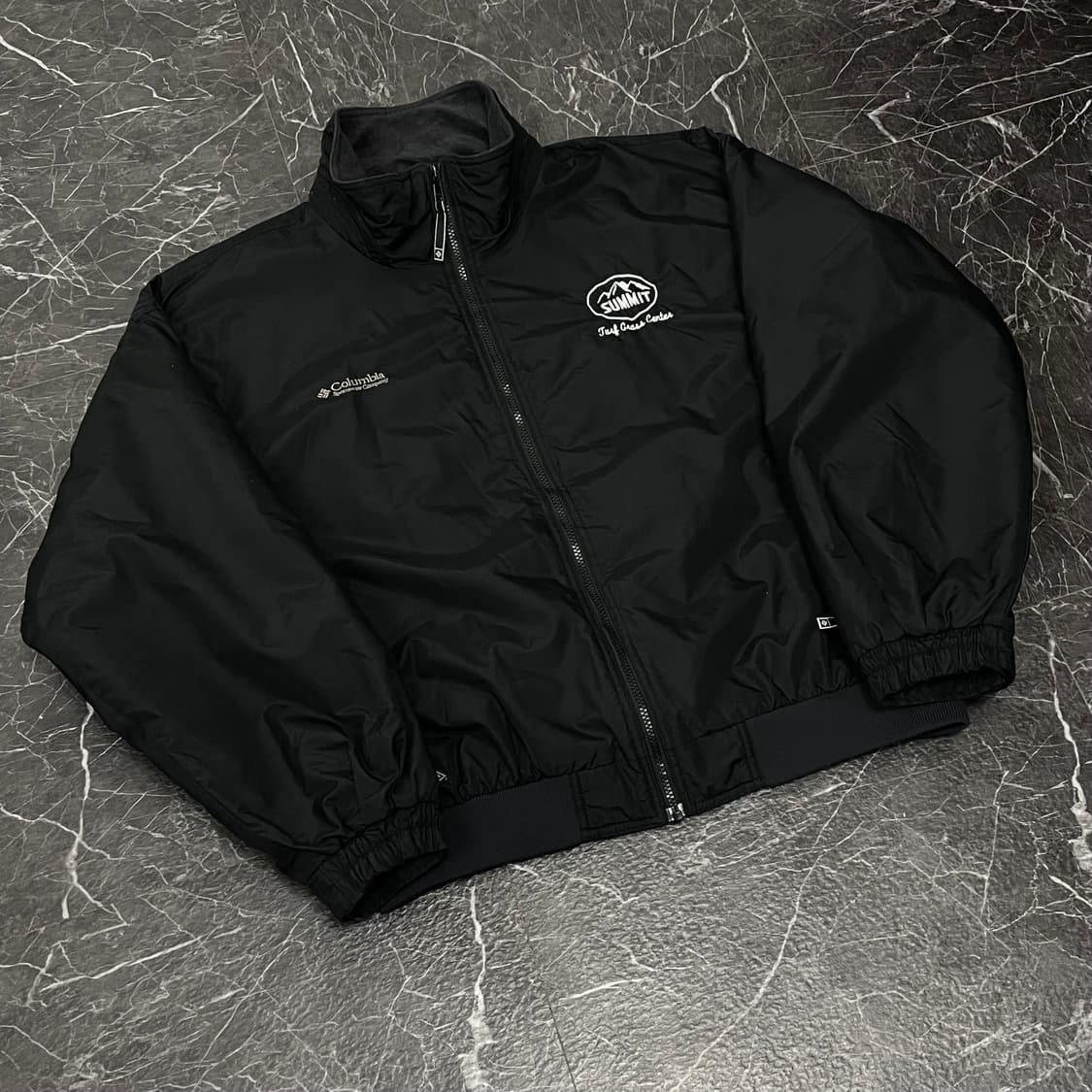 XL(2XL) 콜롬비아 오버사이즈 블랙 써밋 봄버자켓 상품이미지5