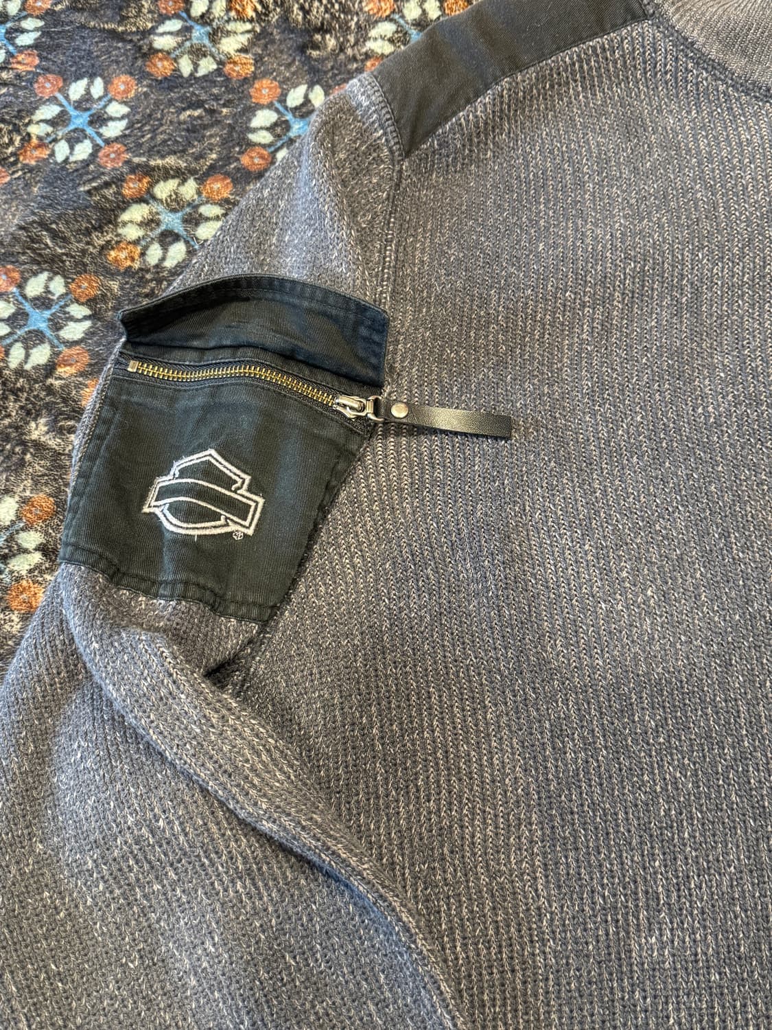 할리데이비슨 하프집업니트 상품이미지3