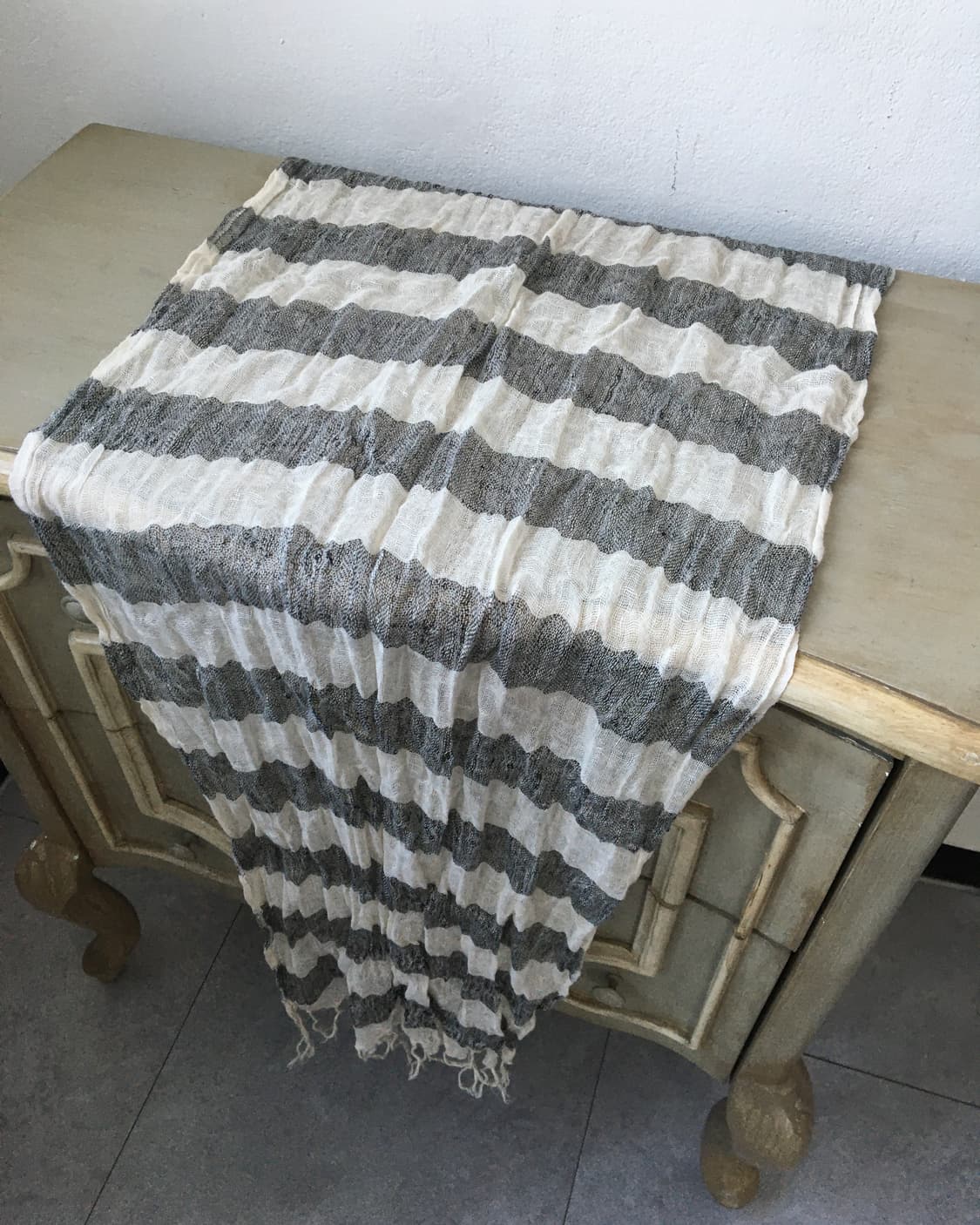 stripe pattern scarf 상품이미지3