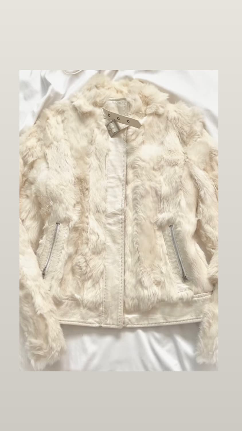 개개개존예 페어리 토끼 퍼자켓 상품이미지1