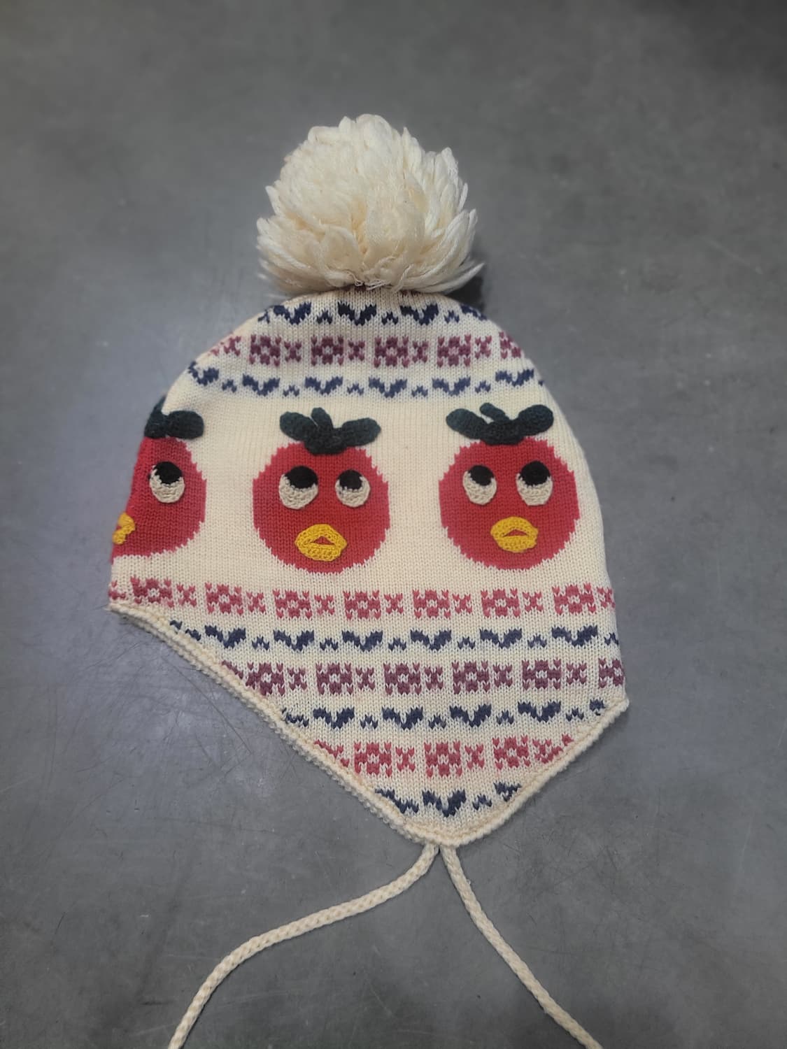 히스테릭 글래머 아카이브 비니 tomato bird knit hat 상품이미지1