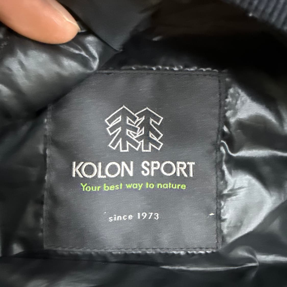 95 코오롱 2WAY 구스다운 경량패딩 0401T 상품이미지3