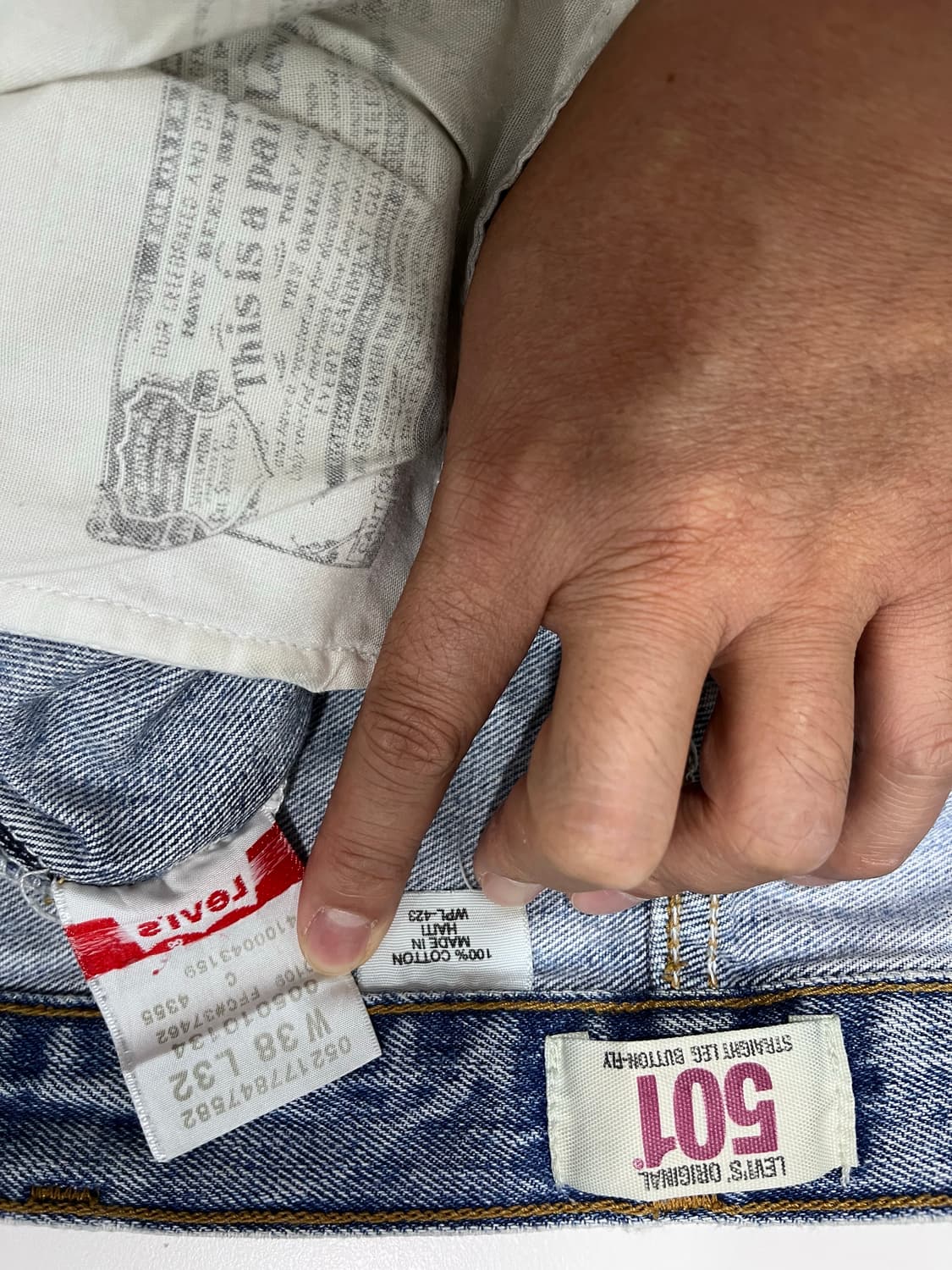 리바이스 501 스트레이트 상품이미지4