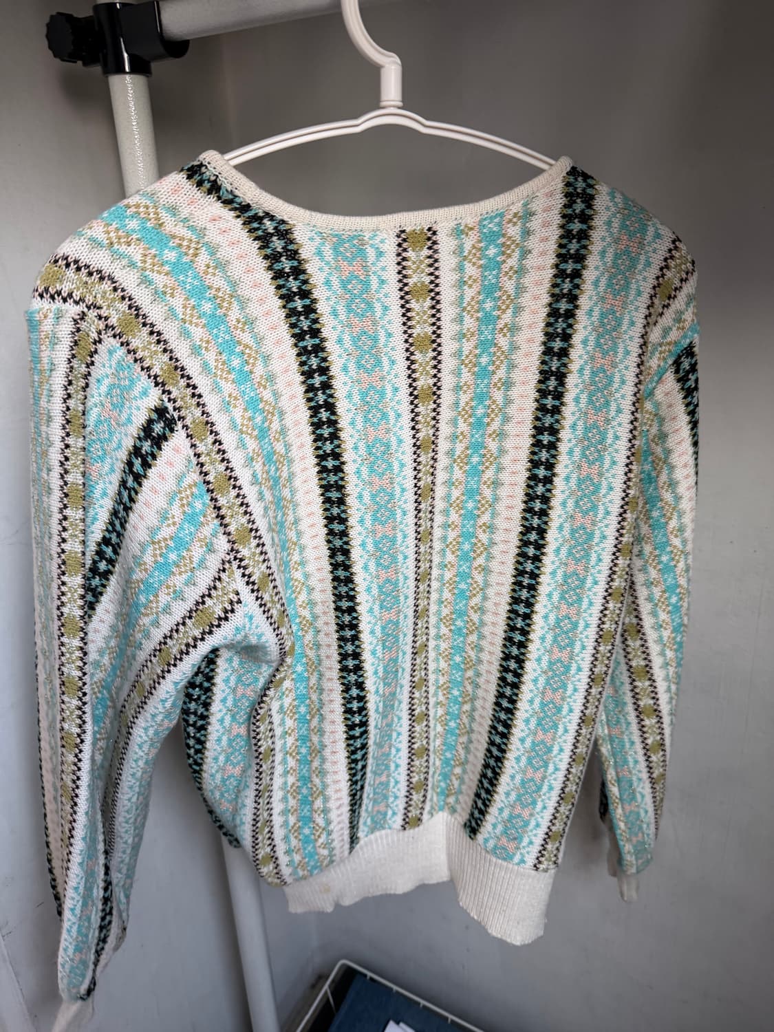 민트 스트라이프 니트 상품이미지2