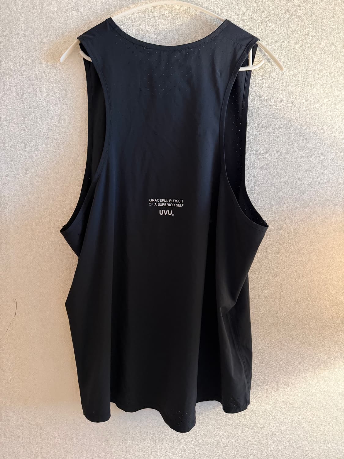 uvu 러닝 베스트 블랙 M 상품이미지4